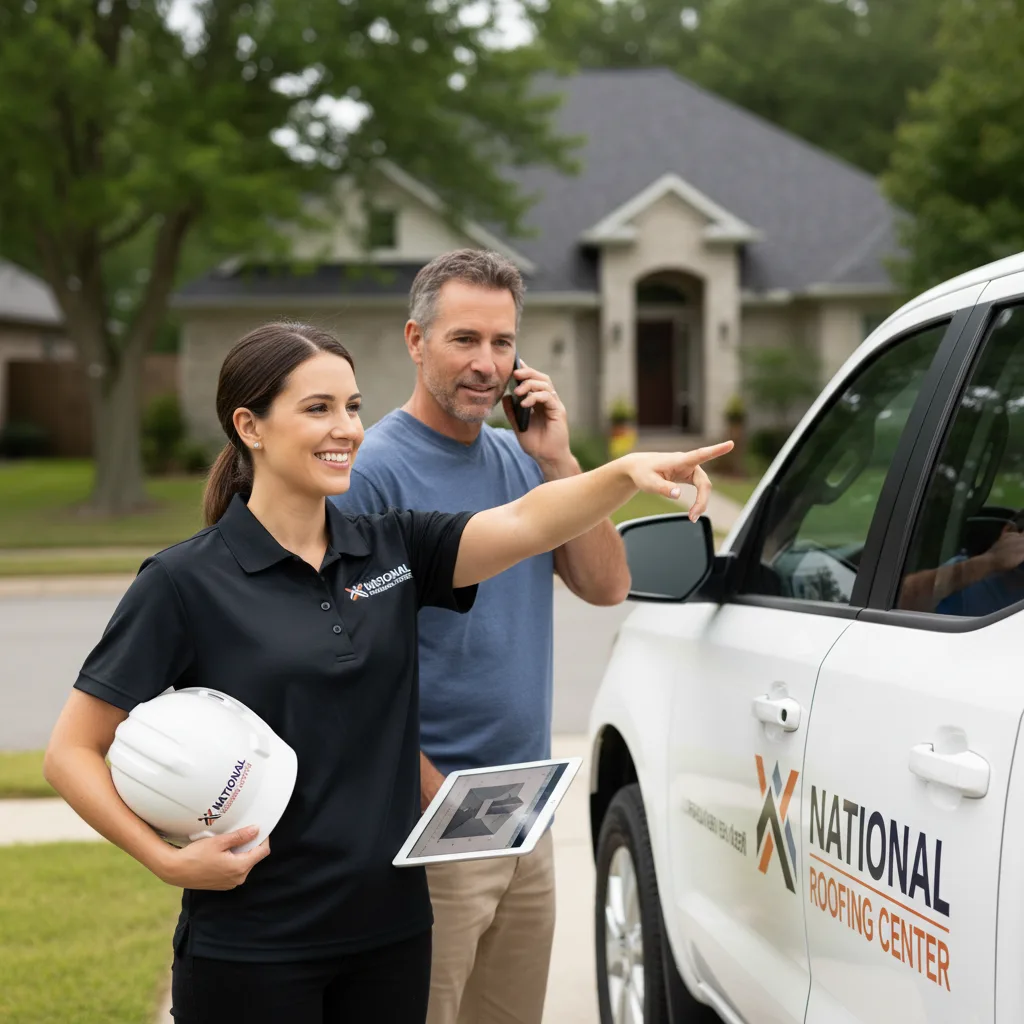 National Roofing Center customer support in Stowe